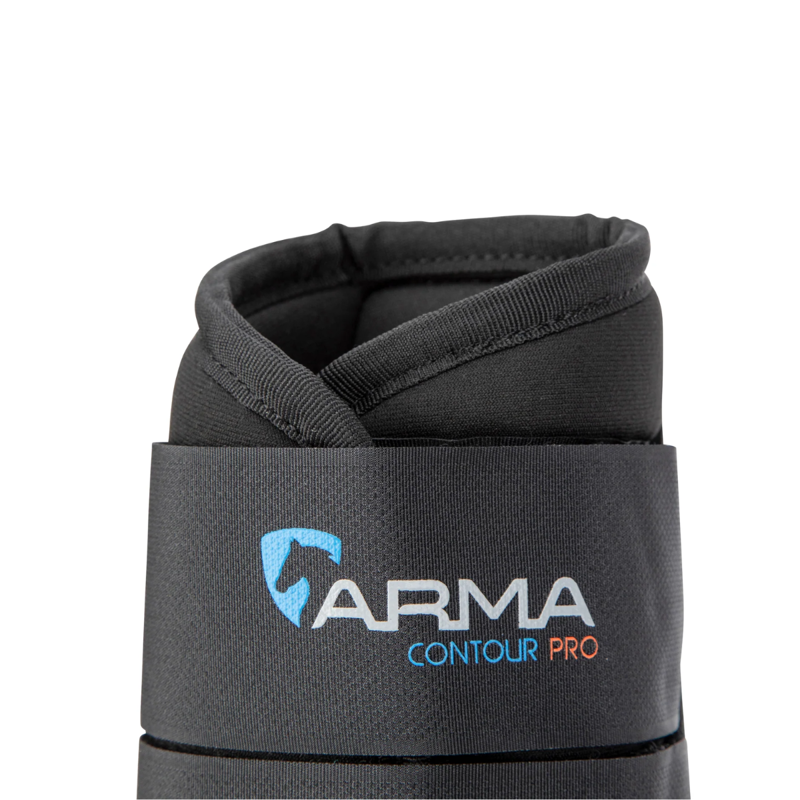 Shires ARMA Contour Pro Brushing Boots - Black-5