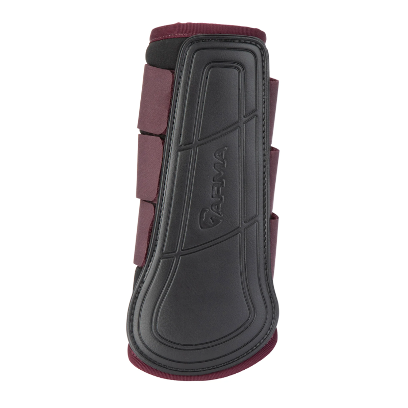 Shires ARMA Contour Pro Brushing Boots - Black Cherry-2