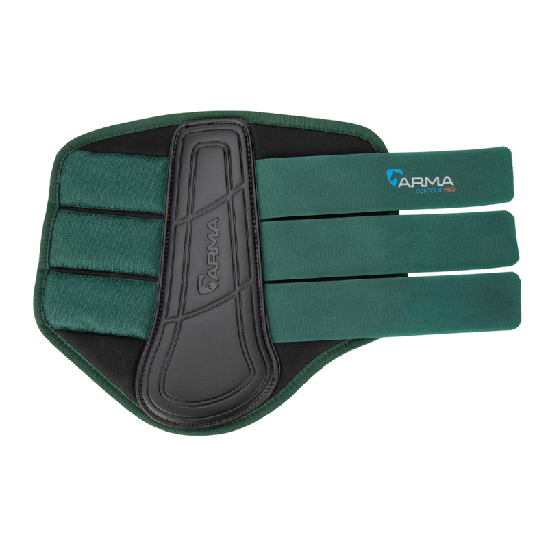 Shires ARMA Contour Pro Brushing Boots - Green-3