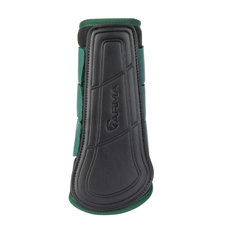 Shires ARMA Contour Pro Brushing Boots - Green-2