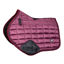 Shires ARMA Eltar Satin Jump Saddlecloth - Black Cherry