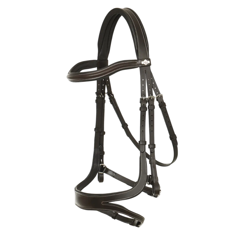 LeMieux Arika Split Noseband Bridle - Brown