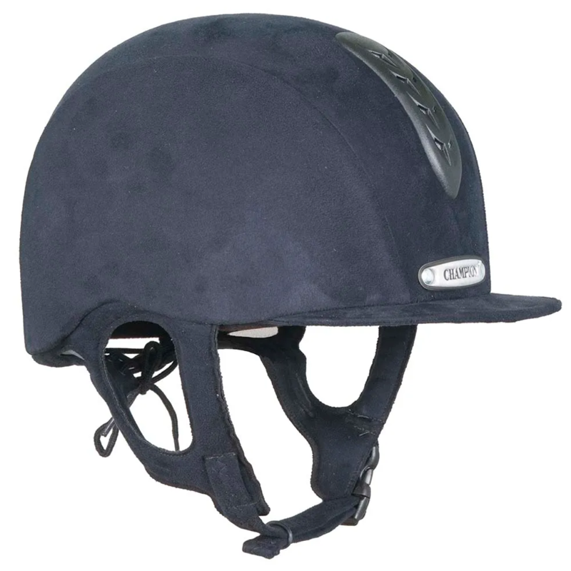 Champion Junior X-Air Plus Riding Hat -Navy-1