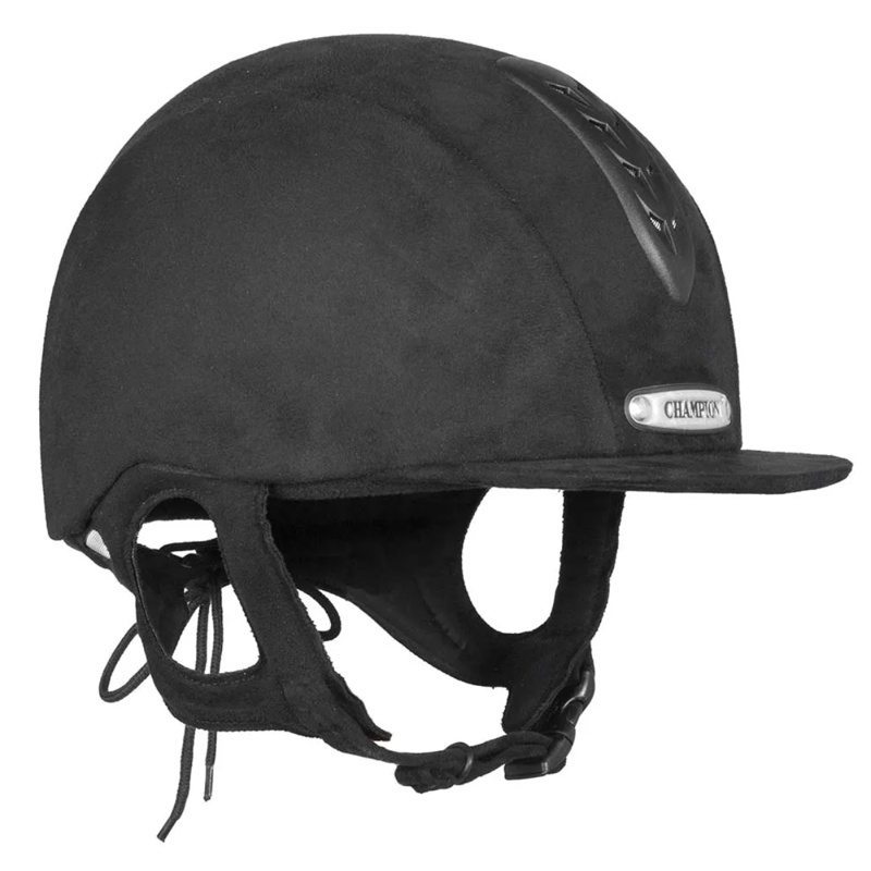 Champion Junior X-Air Plus Riding Hat - Black-1