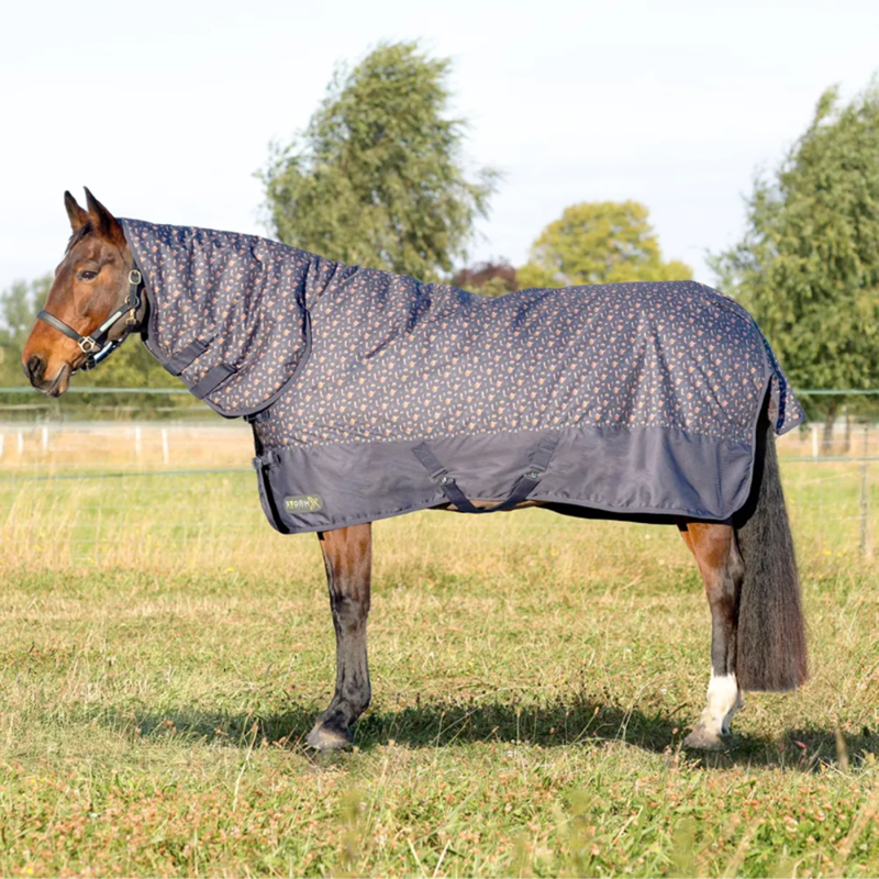 StormX Original Country 200 Combi Turnout Rug - Navy