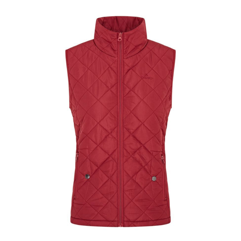 Cameo Ladies All Season Gilet - Burgundy