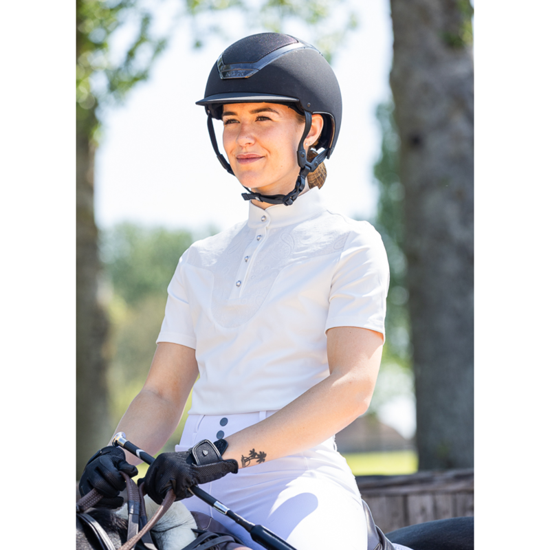 Woof Wear Ladies Vision Competition Shirt - White-2