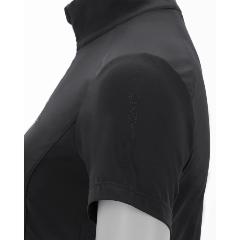 Schockemohle Ladies SPAmara Style Shirt - Dark Grey-3