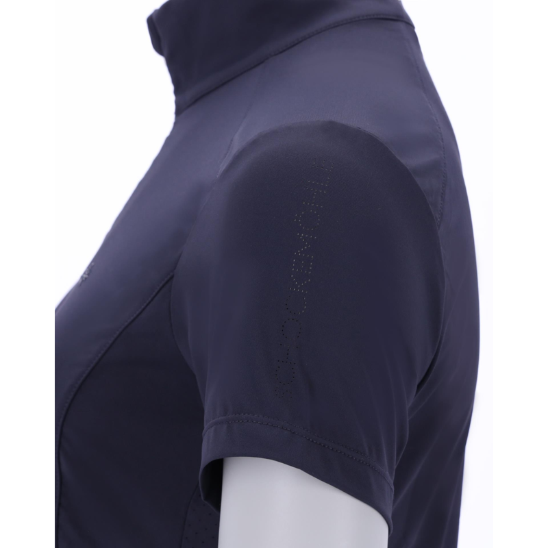 Schockemohle Ladies SPAmara Style Shirt - Dark Navy-3