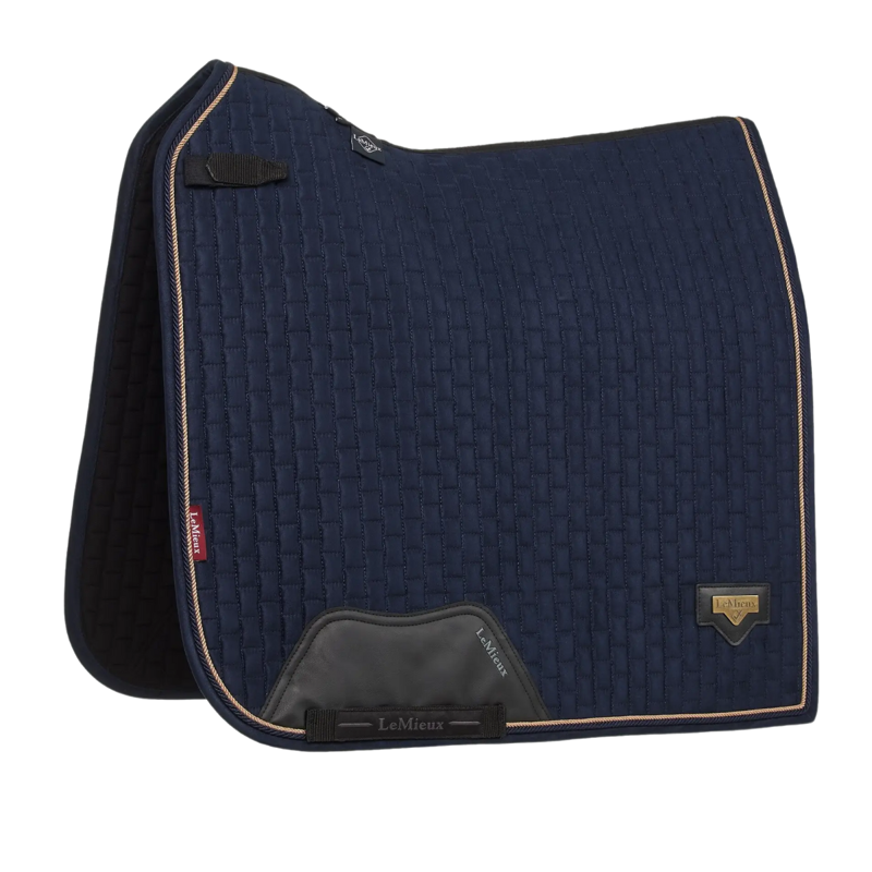 LeMieux Puissance Suede Dressage Pad - Navy