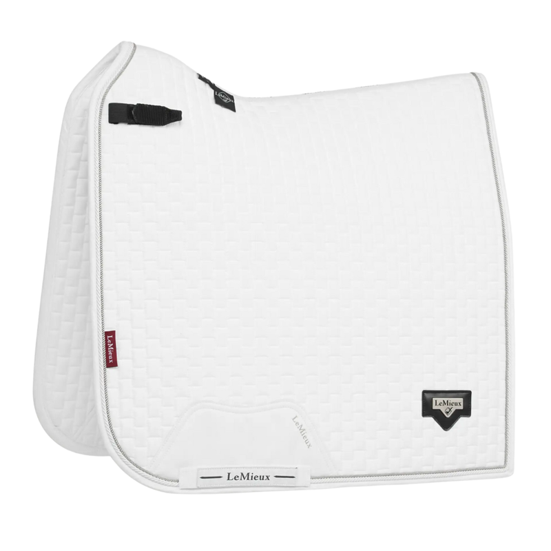 LeMieux  Puissance Dressage Saddle Pad - White