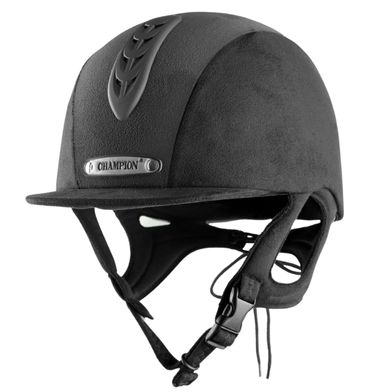 Champion Junior X-Air Plus Riding Hat - Black