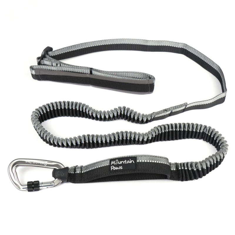 Mountain Paws Shock Absorber Dog Lead - Black