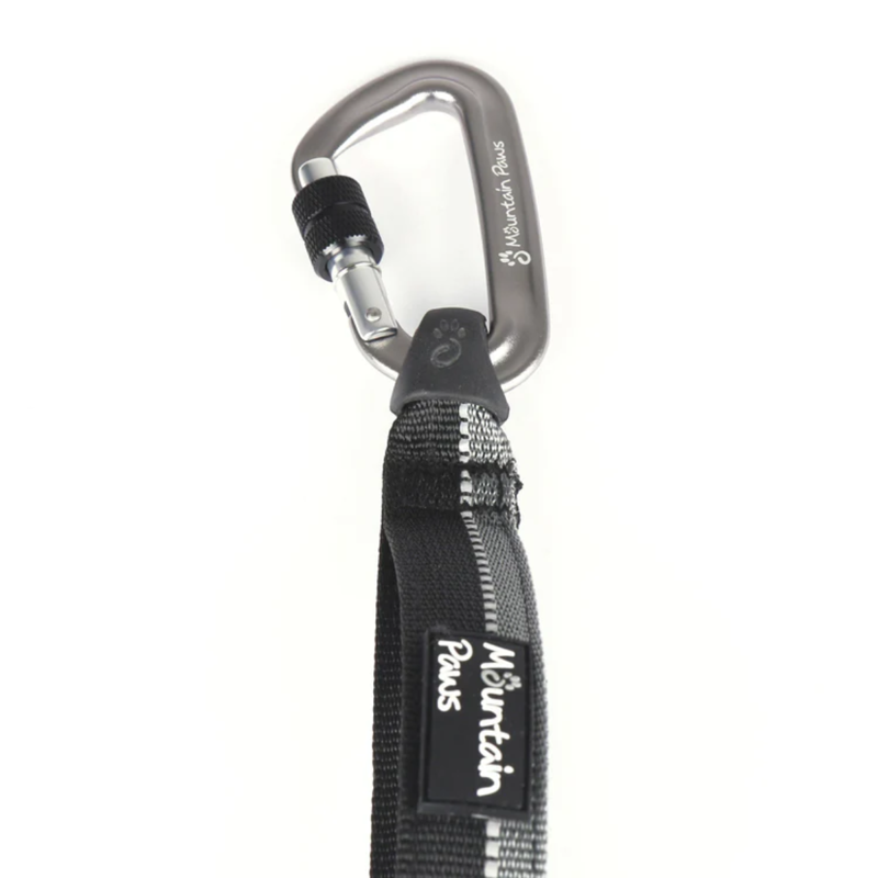 Mountain Paws Shock Absorber Dog Lead - Black-1