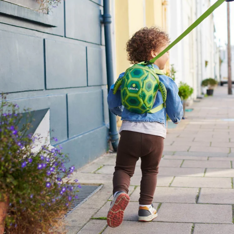 LittleLife Toddler Backpack - Turtle-4