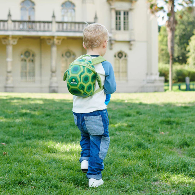 LittleLife Toddler Backpack - Turtle-5