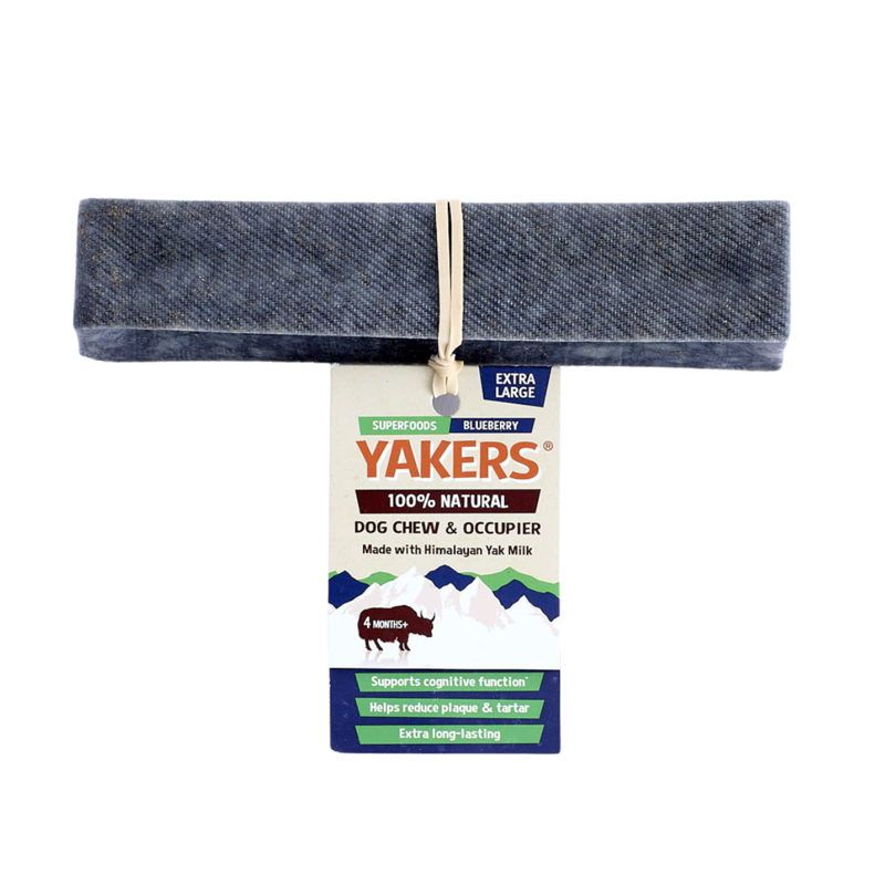 Yakers Dog Chew - Blueberry