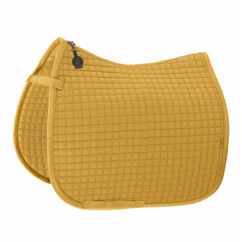 Eskadron Cotton Saddlecloth Platinum SS25 - Golden Yellow-1