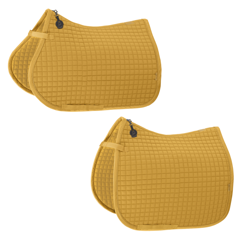 Eskadron Cotton Saddlecloth Platinum SS25 - Golden Yellow