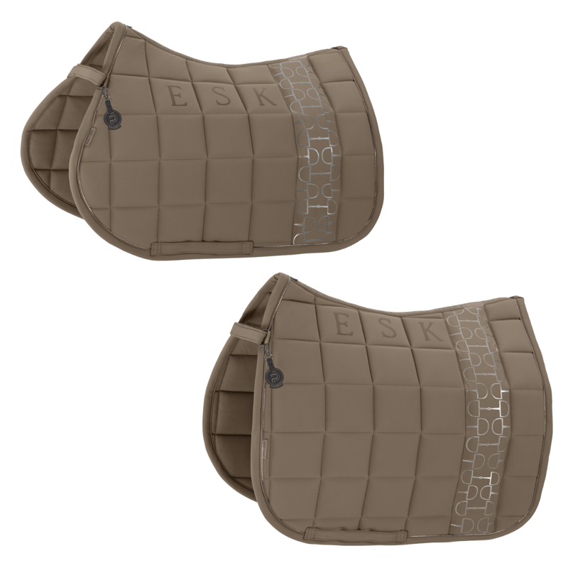 Eskadron Big Square Softshell Saddlecloth Platinum SS25 - Smoky Taupe