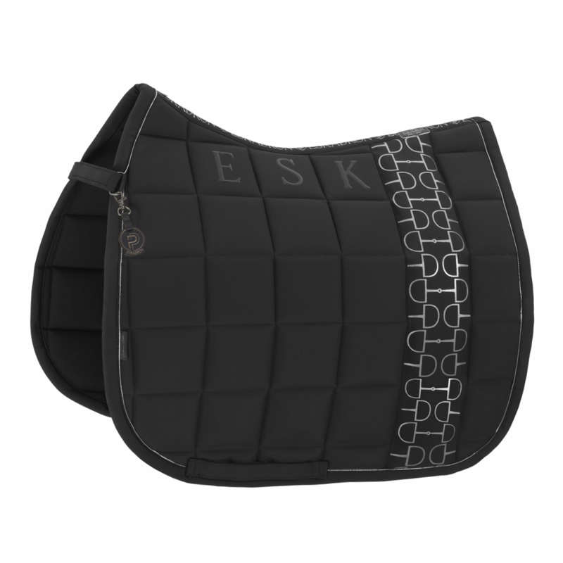 Eskadron Big Square Softshell Saddlecloth Platinum SS25 - Black-1