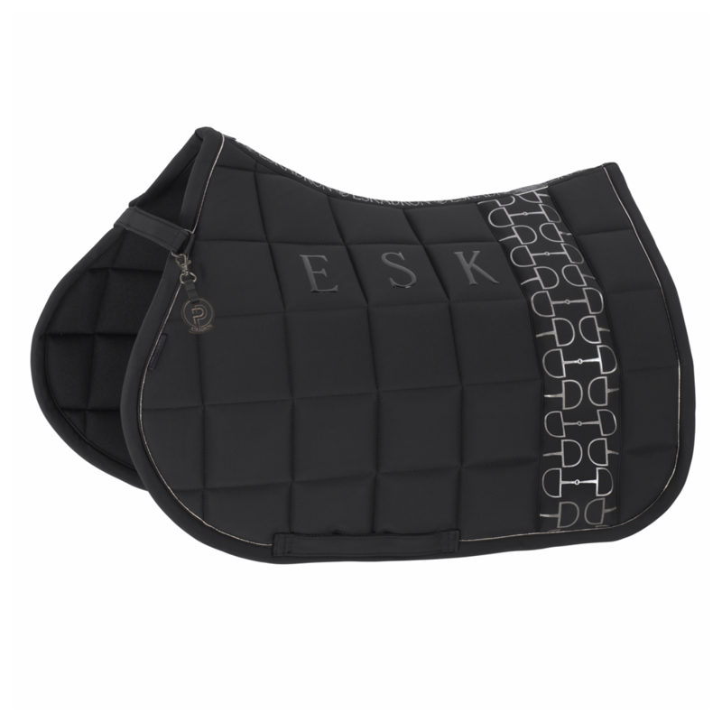 Eskadron Big Square Softshell Saddlecloth Platinum SS25 - Black-2