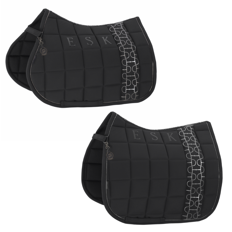 Eskadron Big Square Softshell Saddlecloth Platinum SS25 - Black