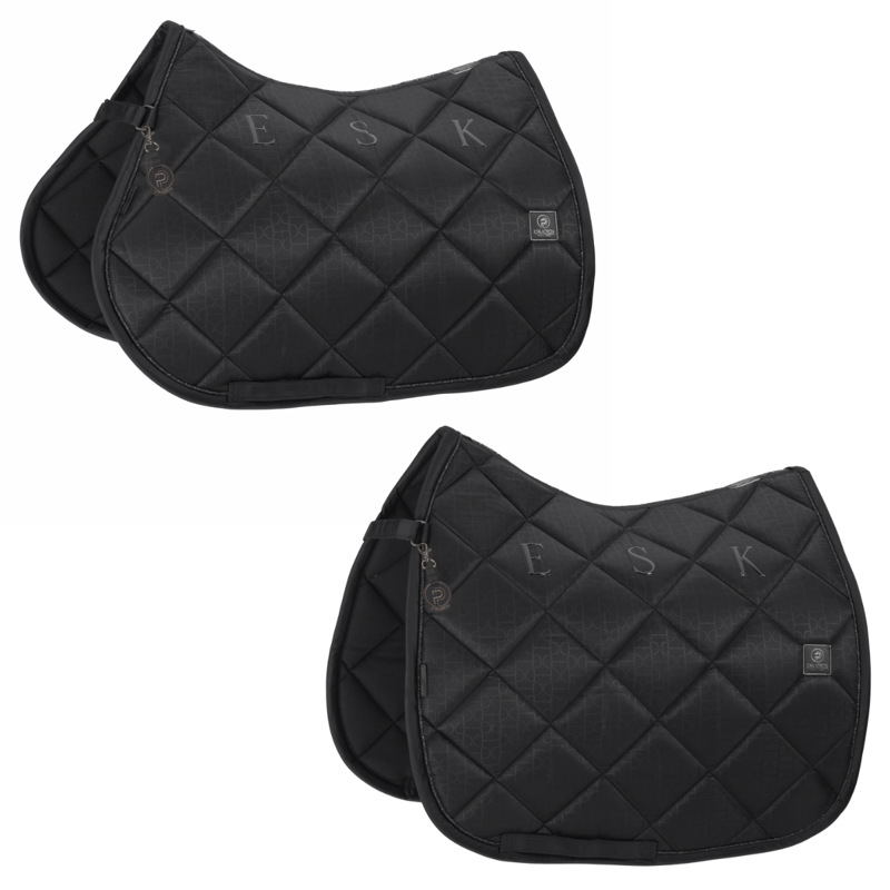 Eskadron Glossy Bit Saddlecloth Platinum SS25 - Black