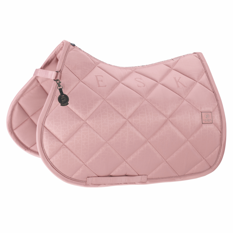 Eskadron Glossy Bit Saddlecloth Platinum SS25 - Soft Rouge-2