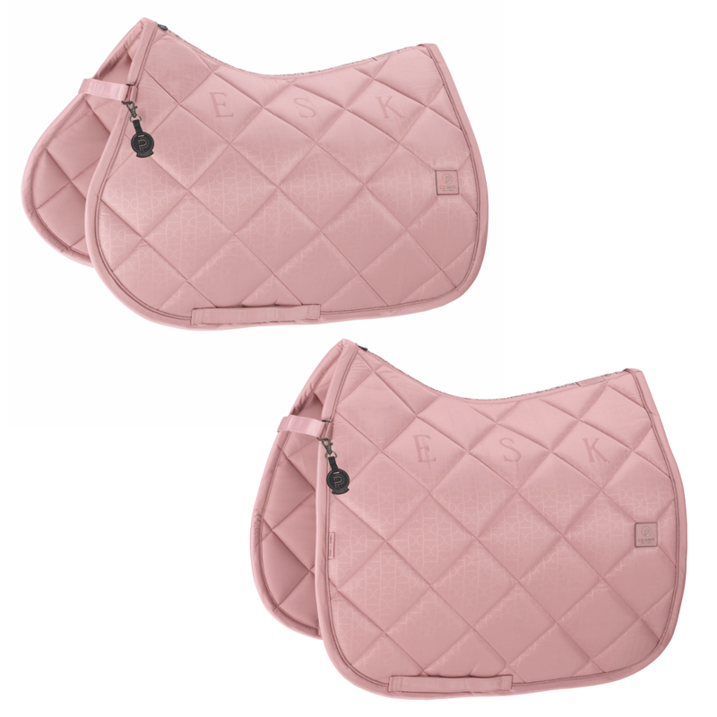 Eskadron Glossy Bit Saddlecloth Platinum SS25 - Soft Rouge