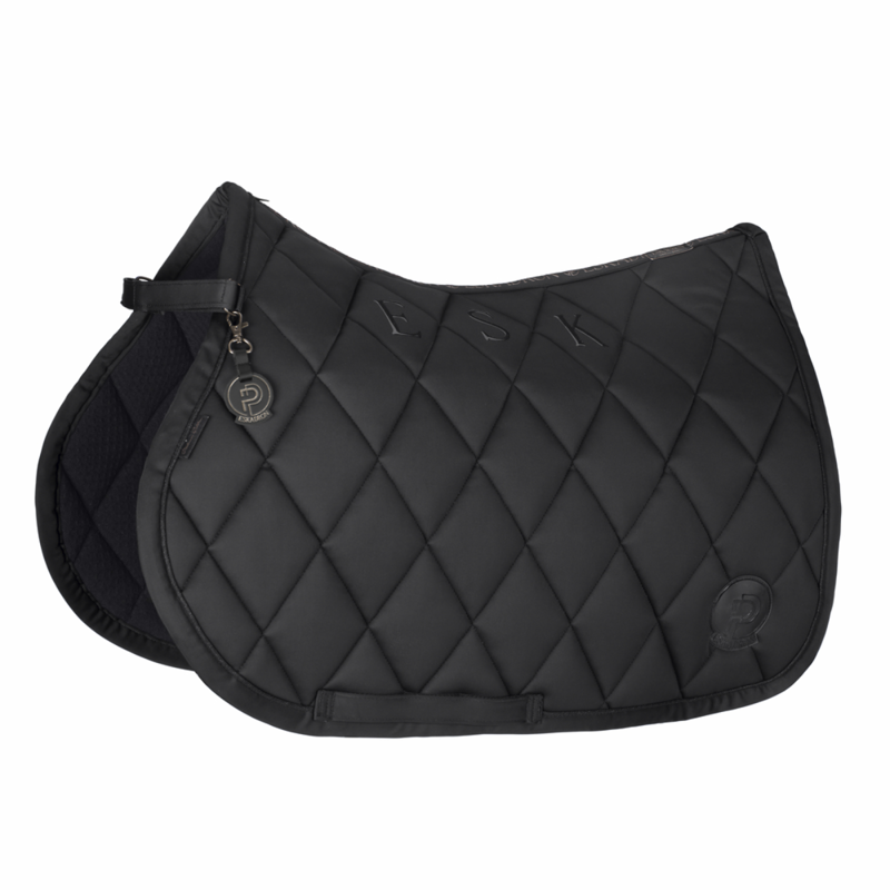 Eskadron Pro Soft Saddlecloth Platinum SS25 - Black-2