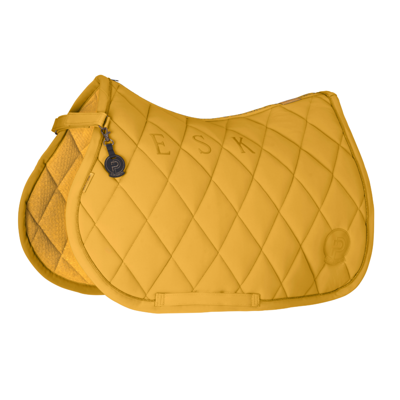 Eskadron Pro Soft Saddlecloth Platinum SS25 - Golden Yellow-2