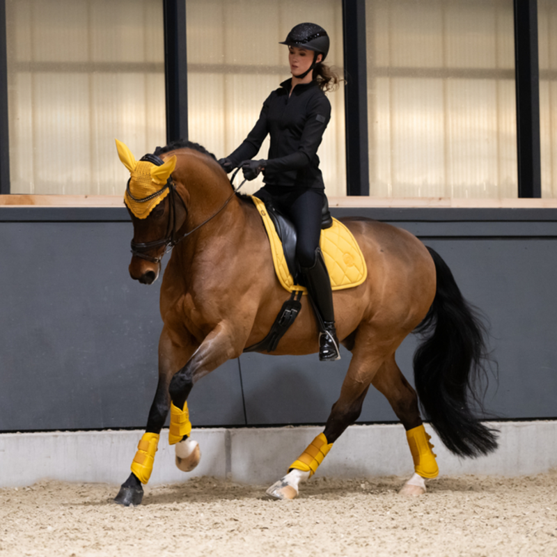 Eskadron Pro Soft Saddlecloth Platinum SS25 - Golden Yellow-3