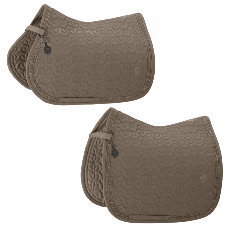 Eskadron Sparkle Jewel Saddlecloth Platinum SS25 - Smoky Taupe