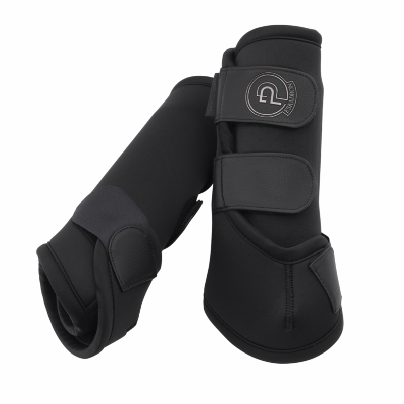 Eskadron Pro Dressage Hind Tendon Boots Platinum SS25 - Black