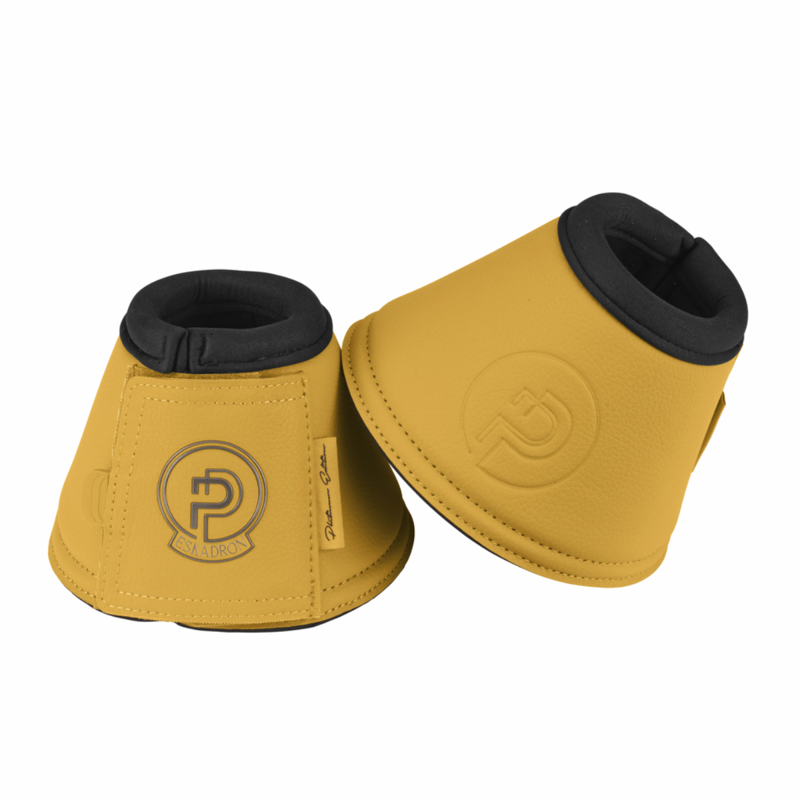 Eskadron Faux Leather Bell Boots Platinum SS25 - Golden Yellow