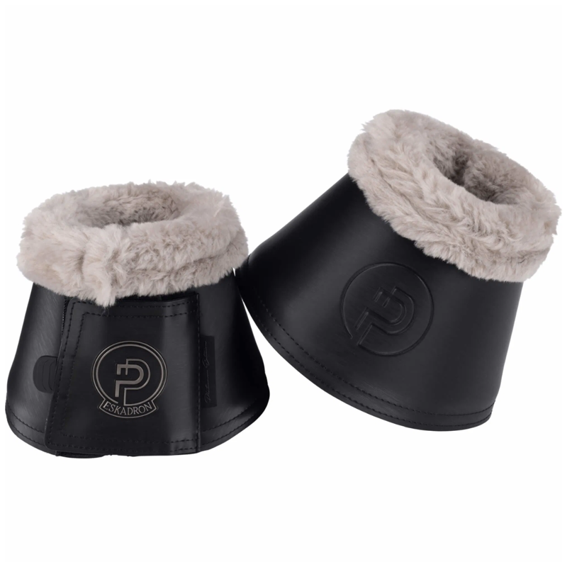 Eskadron Softslate Faux Fur Bell Boots Platinum SS25 - Black