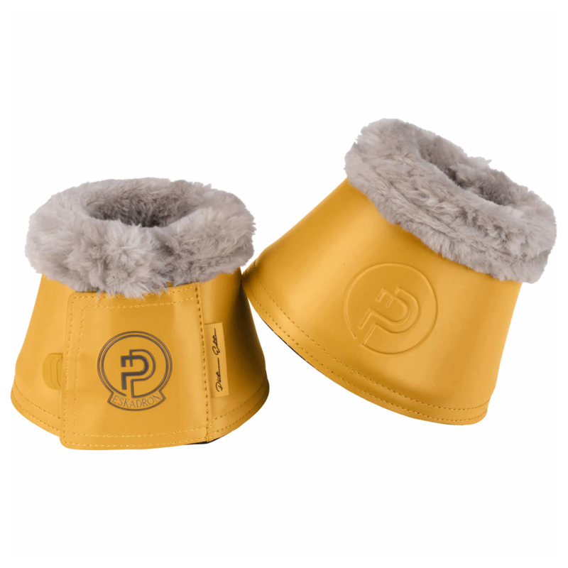 Eskadron Softslate Faux Fur Bell Boots Platinum SS25 - Golden Yellow
