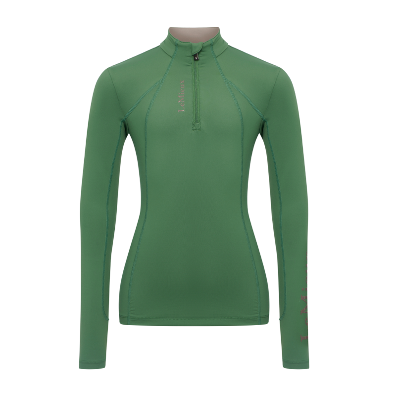 LeMieux Young Rider Classique Base Layer - Hunter Green-3