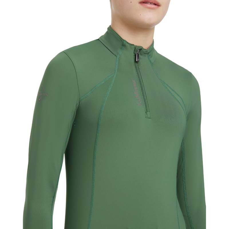 LeMieux Young Rider Classique Base Layer - Hunter Green-2