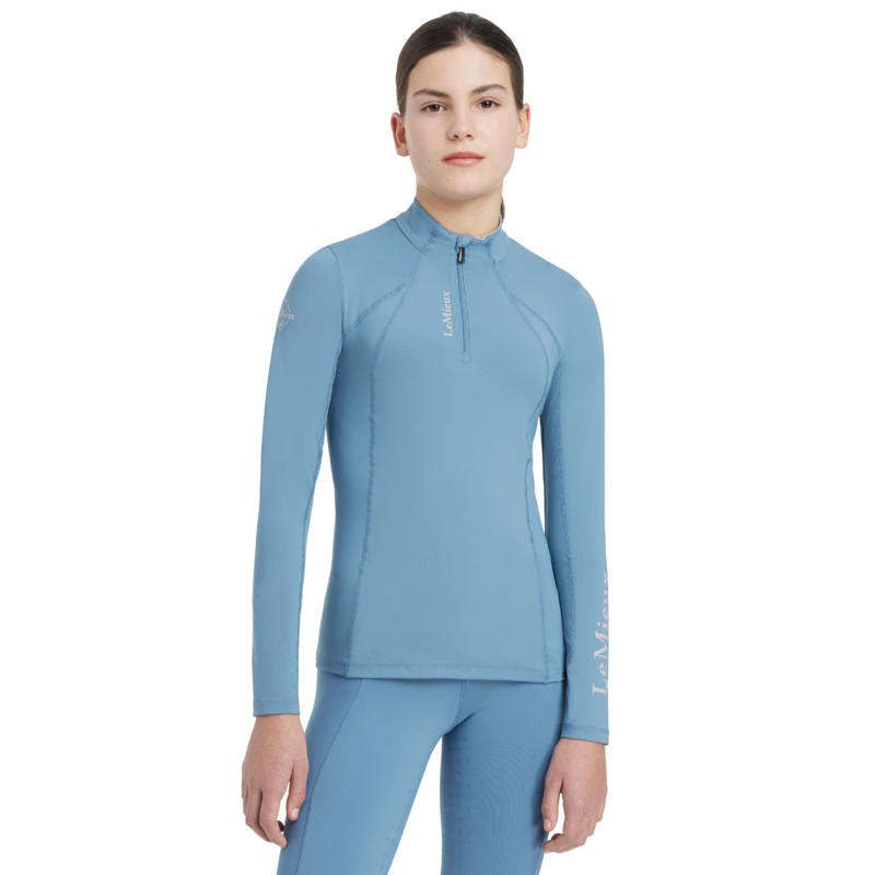 LeMieux Young Rider Classique Base Layer - Ice Blue