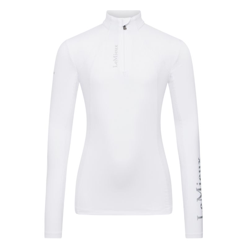 LeMieux Young Rider Classique Base Layer - White