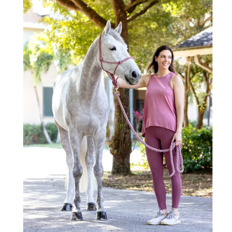 LeMieux Rope Halter - Blossom-1