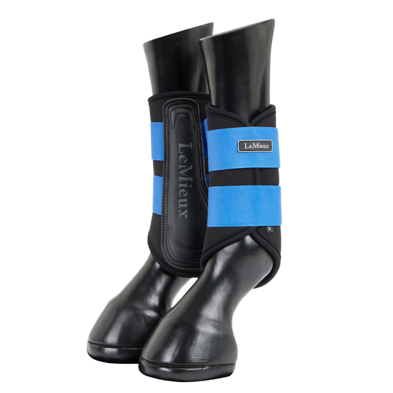 LeMieux Grafter Brushing Boot - Benetton Blue