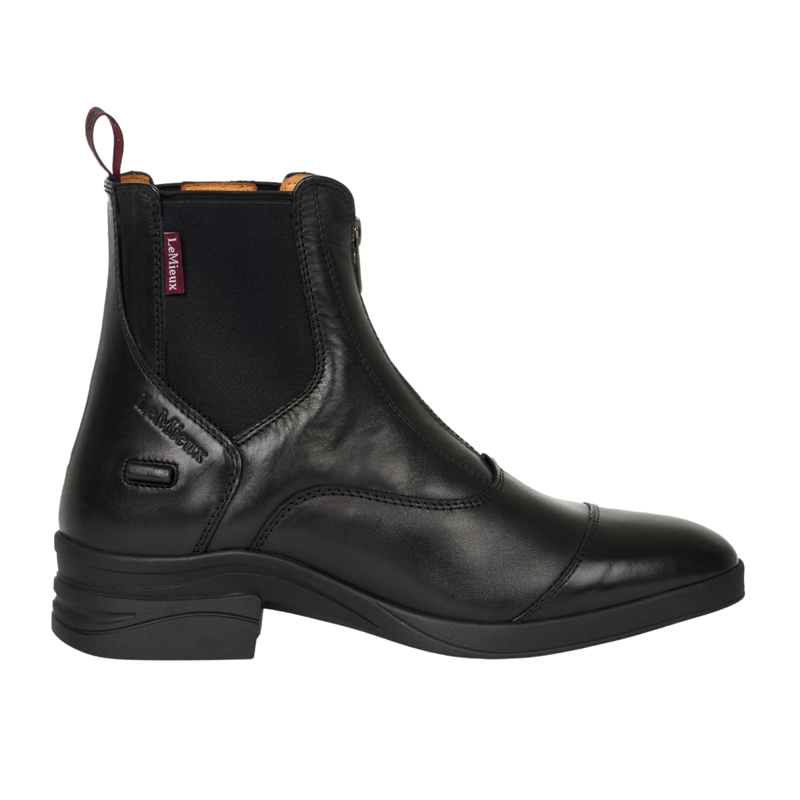 LeMieux Ladies Zip Paddock Boot - Black-1