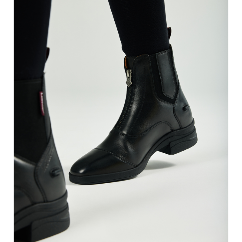 LeMieux Ladies Zip Paddock Boot - Black-4