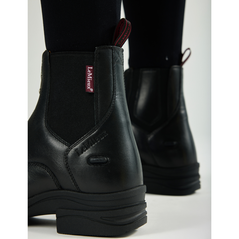LeMieux Ladies Zip Paddock Boot - Black-7
