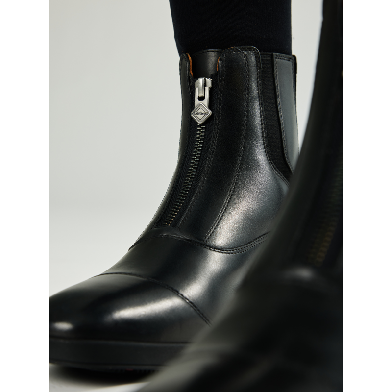 LeMieux Ladies Zip Paddock Boot - Black-8