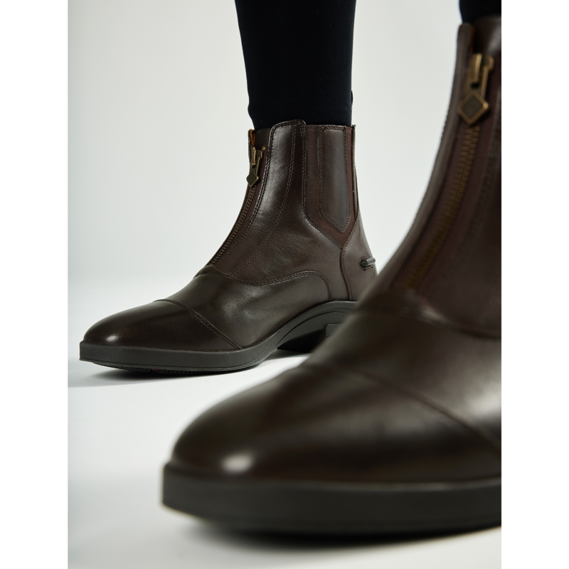 LeMieux Ladies Zip Paddock Boot - Brown-5