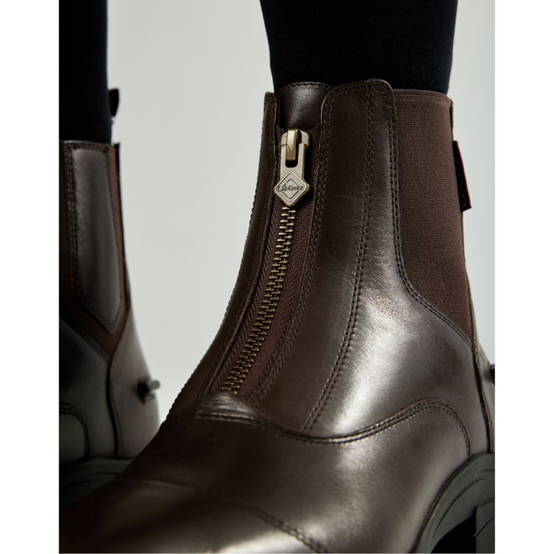 LeMieux Ladies Zip Paddock Boot - Brown-7